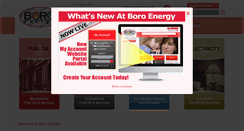 Desktop Screenshot of boroenergy.com
